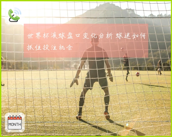 世界杯滚球盘口变化分析 球迷如何抓住投注机会